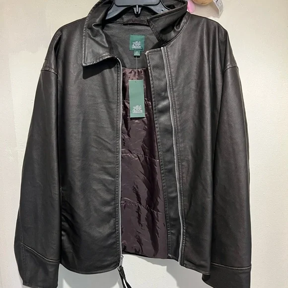 Wild Fable Faux Leather Women's Jacket - Picture 3 of 7